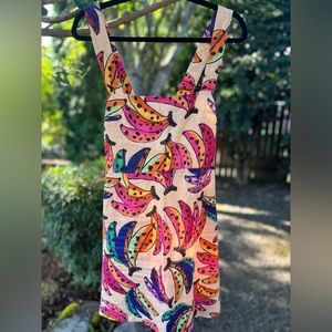 Multicolor banana print mini dress from Farm Rio
